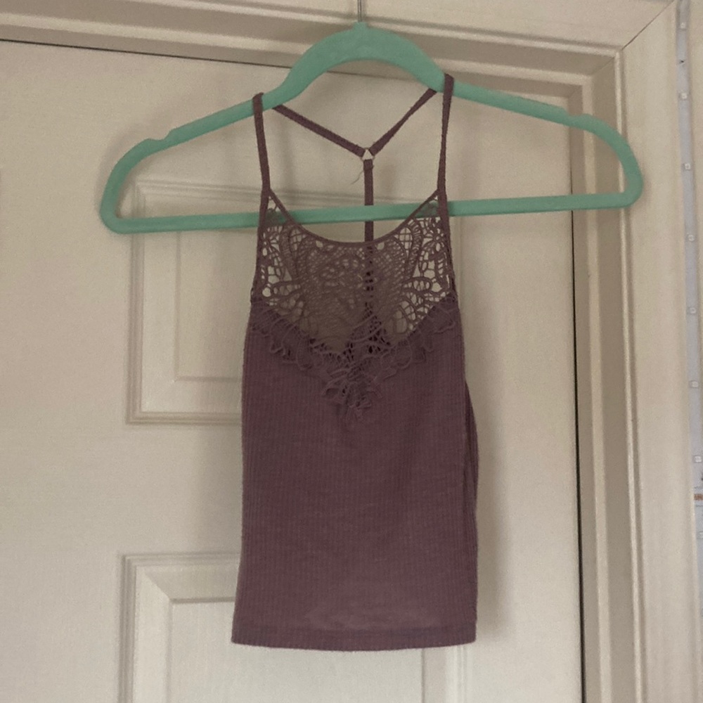Mauve tank top from Buckle